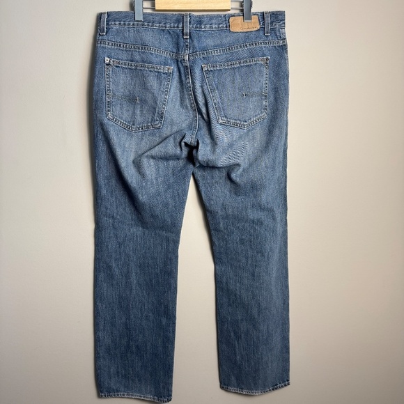 Calvin Klein Jeans Men's Denim Straight Cut Regular Wash Blue Jeans Size Tag: 36 - Picture 5 of 15